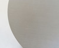 1.2m Pebble Grey Alta Round Dining Table with Light Honey Acacia Timber legs|4 leather chairs - www.elkstone.com.au