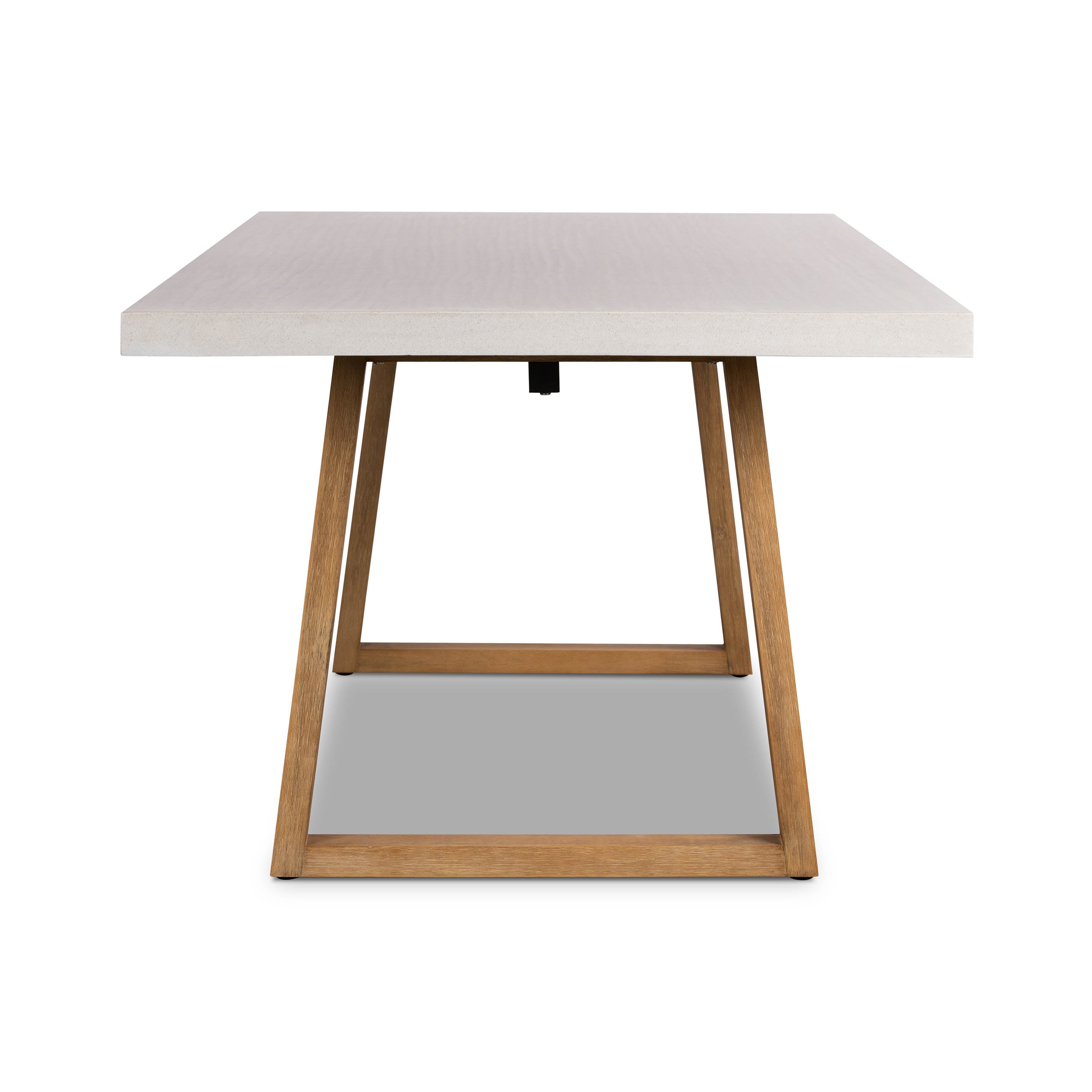 2.0 Sierra Rectangular table BEACH Top| Light Honey legs - www.elkstone.com.au