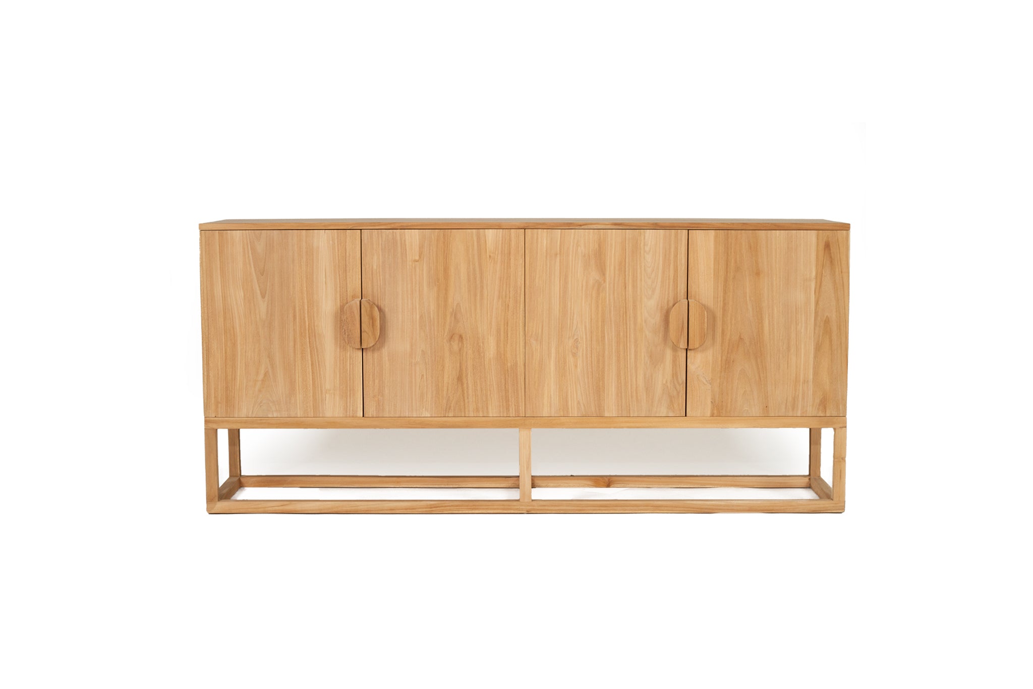 Cassie Sideboard - Teak 4 Door - www.elkstone.com.au