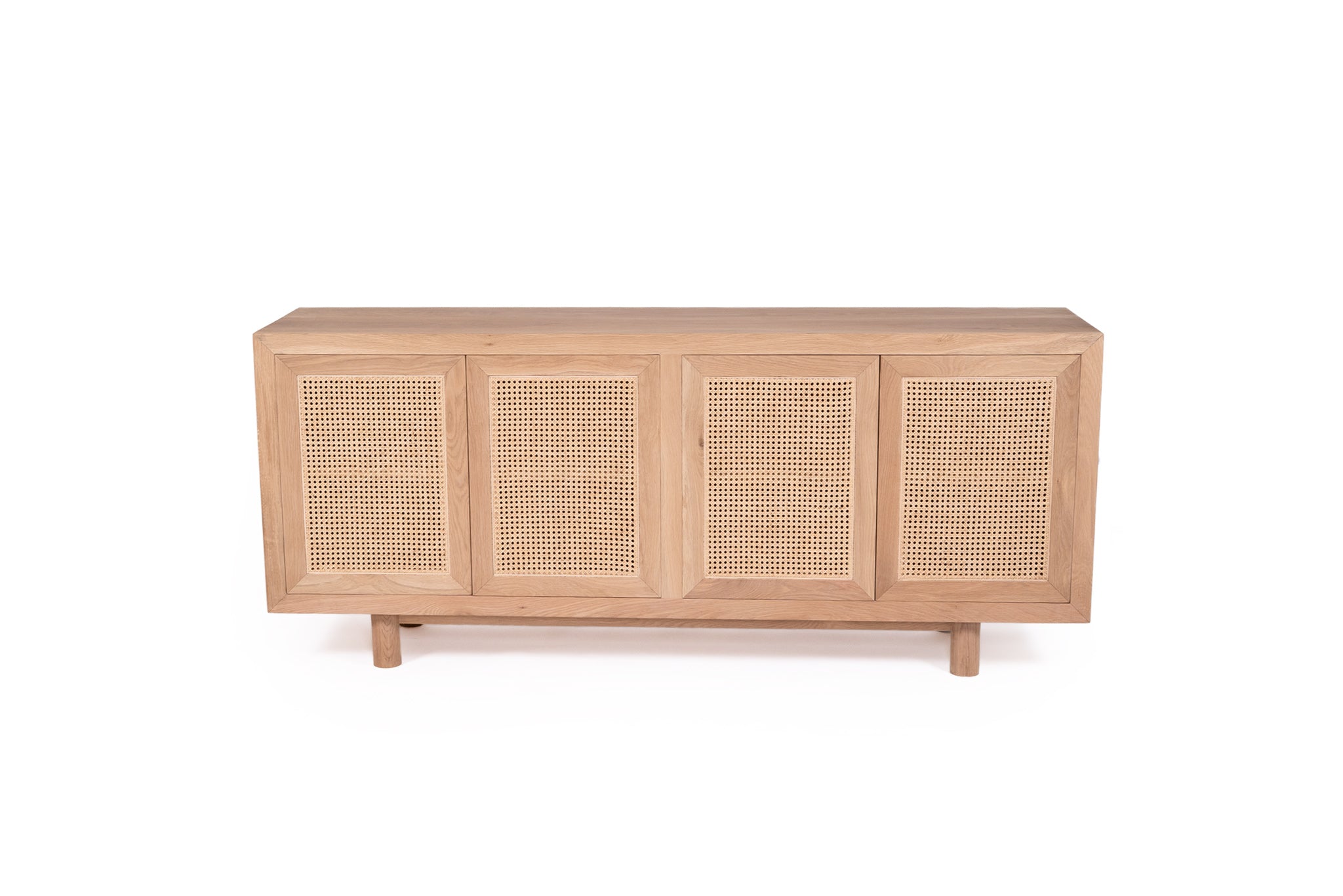 Inverness Sideboard - American Oak 4 door - 200cm - www.elkstone.com.au