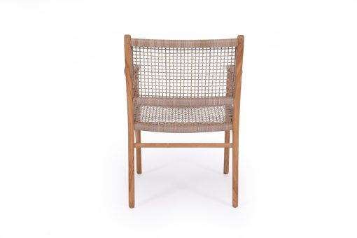 Stradbroke Armchair - Washed grey | Teak frame - www.elkstone.com.au