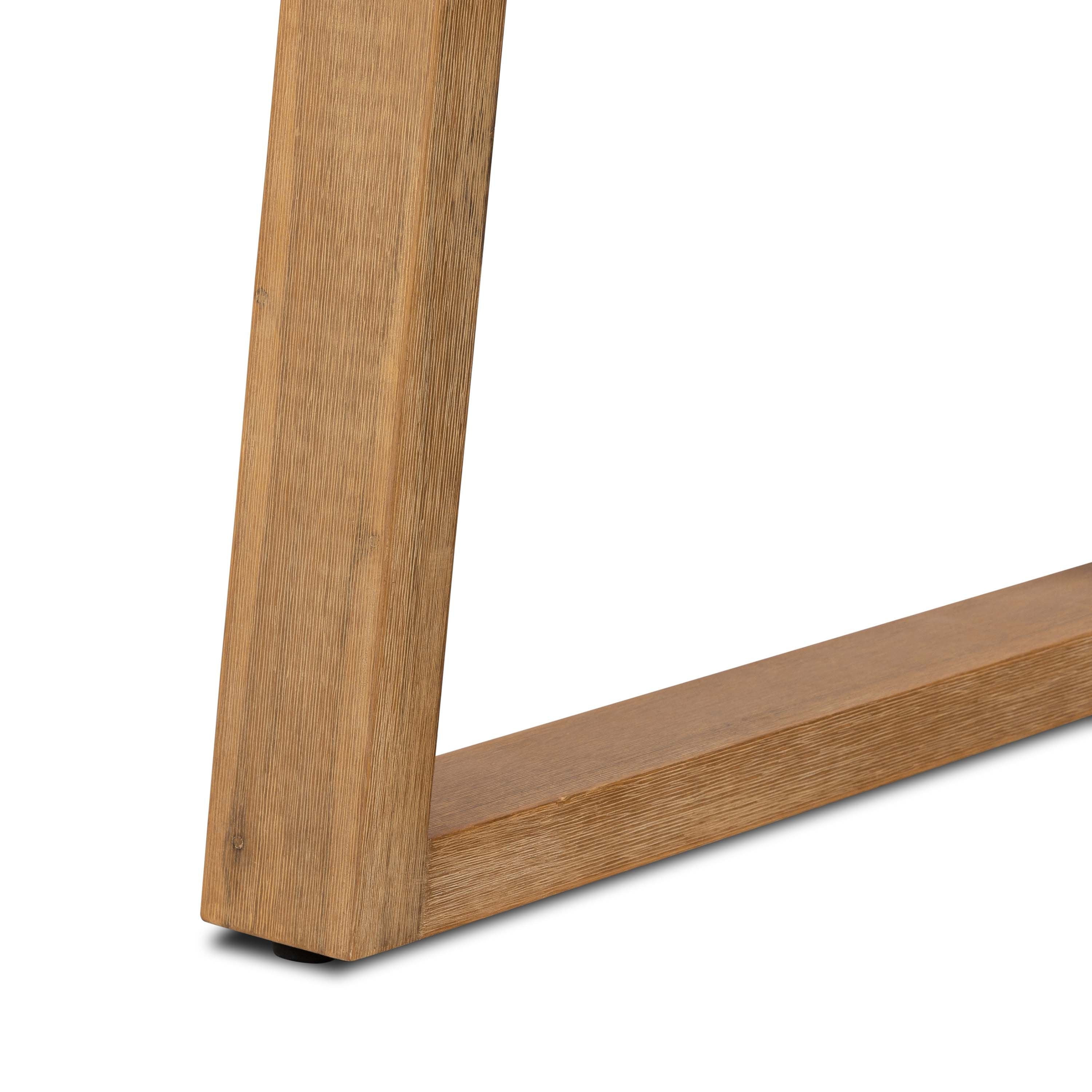 1.6m Sierra Rectangular DiningTable| BEACH with Light Honey Acacia Legs - www.elkstone.com.au