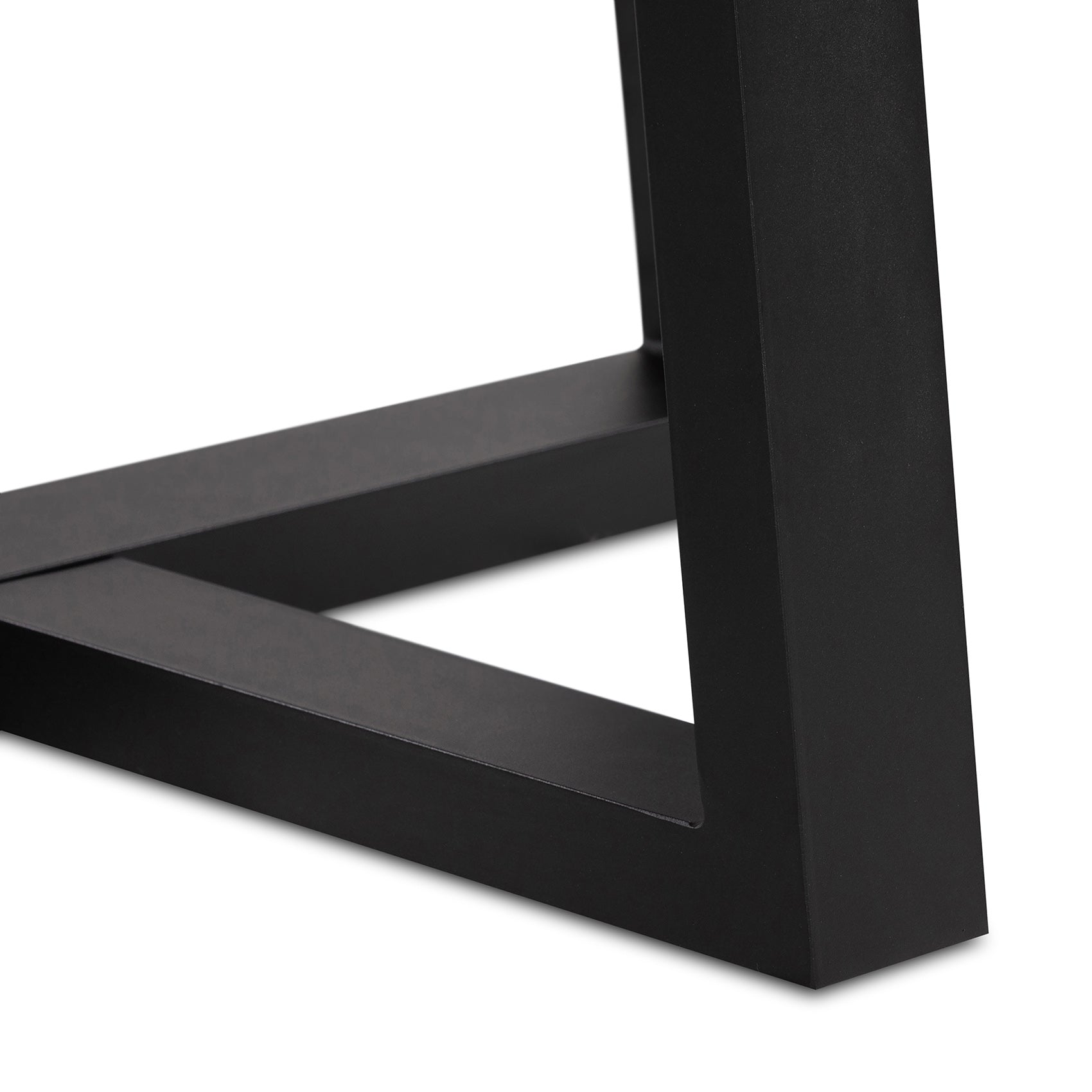 1.2m Alta Round Dining Table | Speckled Grey with Black Metal Legs - www.elkstone.com.au