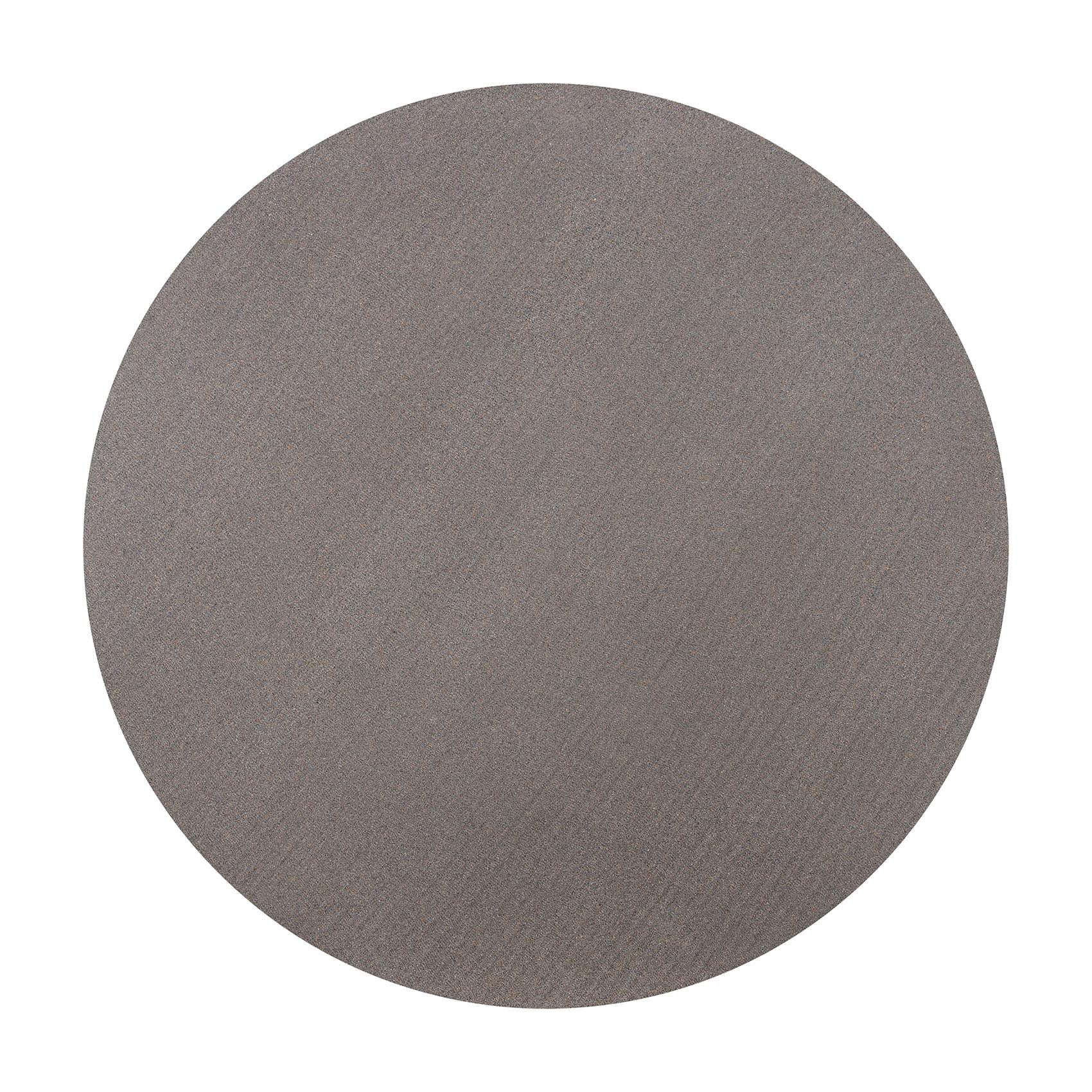 1.4m Alta Round Dining Table | Speckled Grey with Black Metal Legs - www.elkstone.com.au