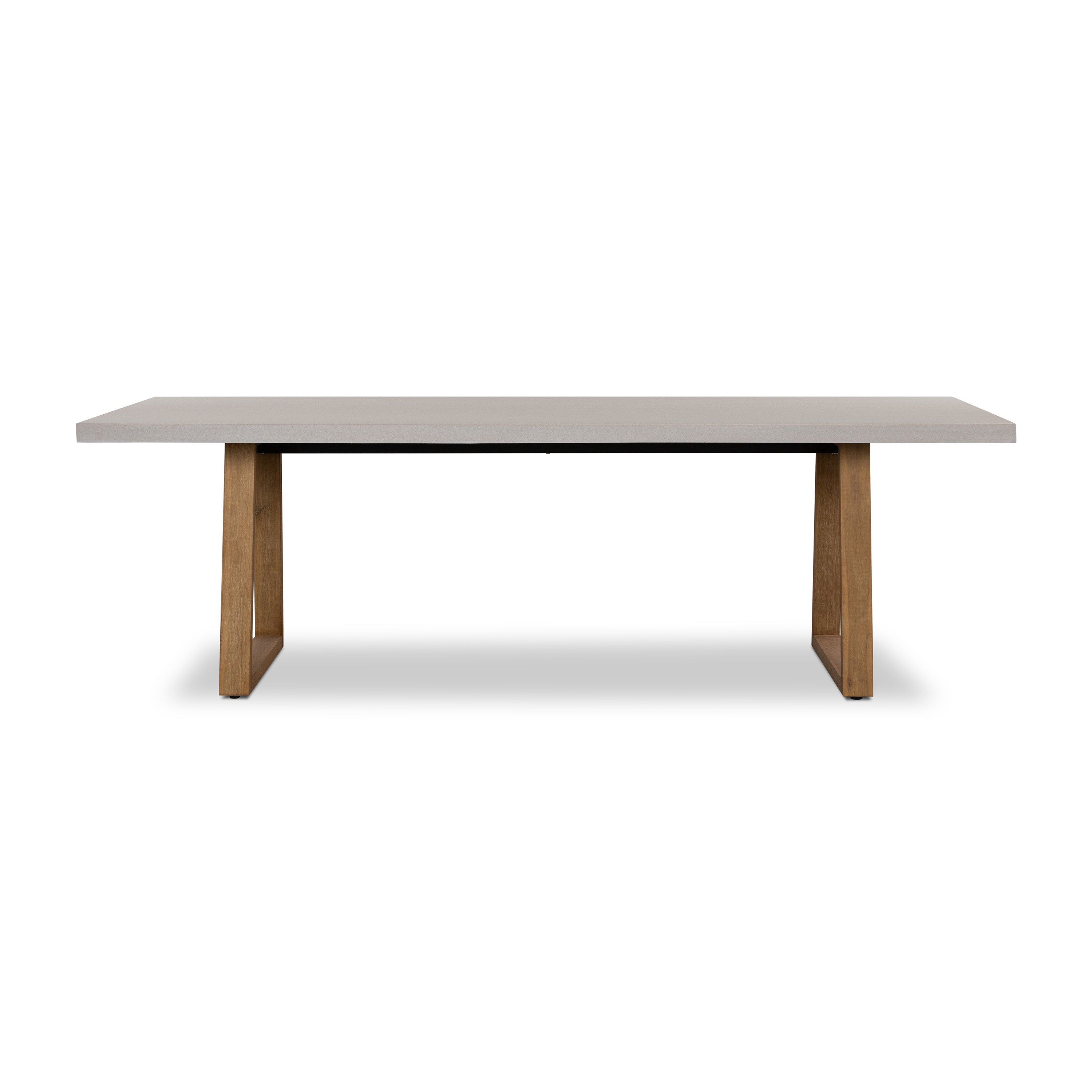 2.25m Sierra Bench Seat | Beach with Light Honey Legs