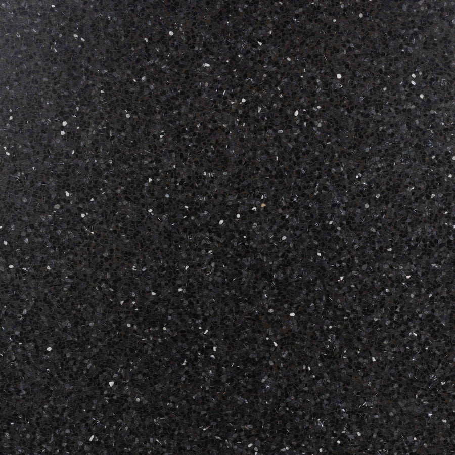 2.0 Rectangular Eterrazzo Rich Umber Dining Table | Black Powder coated legs - www.elkstone.com.au