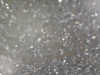 2.0 Rich Umber eTerrazzo Rectangular Dining Table with Light Honey Acacia legs - www.elkstone.com.au