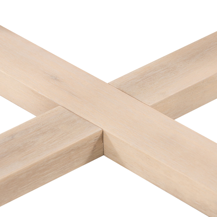 1.2m Round Ivory Coast eTerrazzo Table| Acacia Timber legs - Ivory Wash