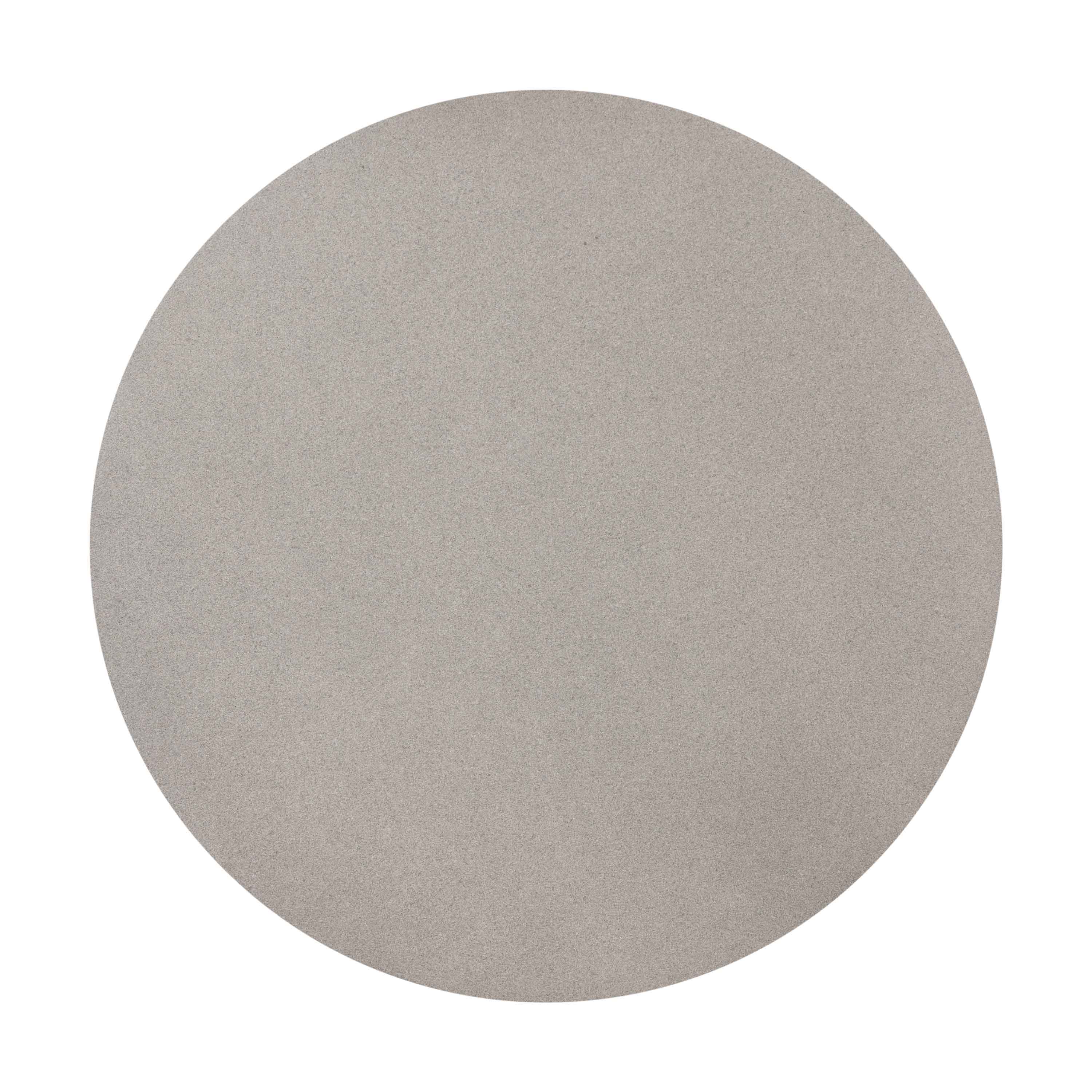 1.0m Alta Round Dining Table | Speckled Grey with Black Metal Legs - www.elkstone.com.au