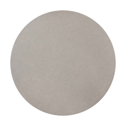 1.0m Alta Round Dining Table | Speckled Grey with Black Metal Legs - www.elkstone.com.au