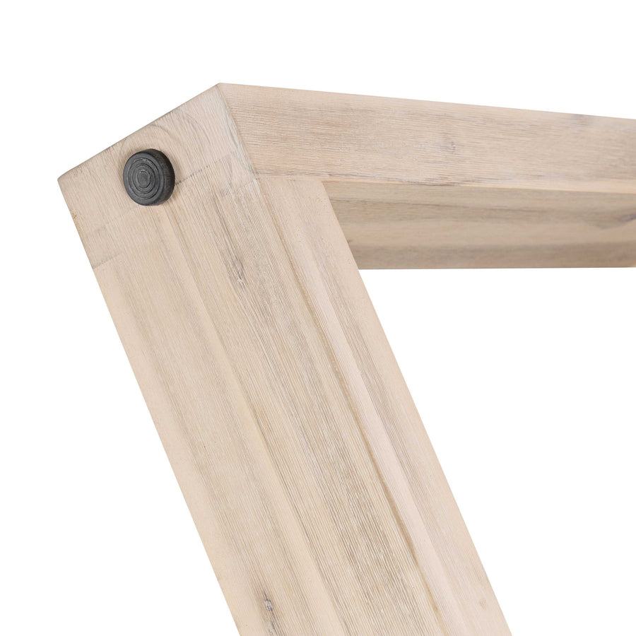 1.2m Round Ivory Coast eTerrazzo Table| Acacia Timber legs - Ivory Wash