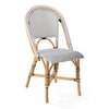 Whitby Black Side chair | Rattan Frame and seat - www.elkstone.com.au