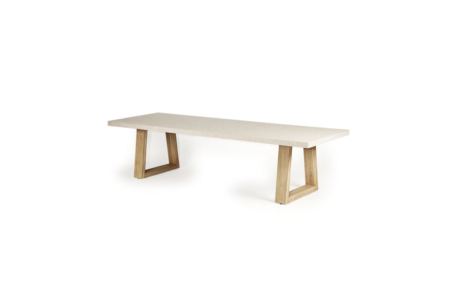 1.65 Sierra Bench Seat| Beach with Light Honey Acacia Legs - www.elkstone.com.au