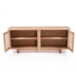 Inverness Sideboard- American Oak 4 door - 200cm