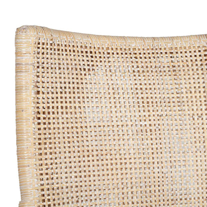 Kimberley Dining Chair - Whitewash Rattan - www.elkstone.com.au