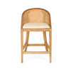 Manley Counter Stool Natural Rattan - www.elkstone.com.au