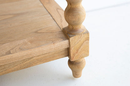 Shamrock Bobbin Console Table | 3 drawer - www.elkstone.com.au