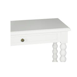 Shamrock Bobbin Console| White | 3 Drawer