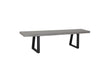 1.85 Sierra Bench Seat| Speckled Grey with Black Powder Coated legs - www.elkstone.com.au