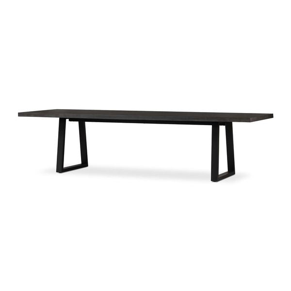 1.65 Sierra Bench Seat| Ebony Black with Black Powder Coated legs - www.elkstone.com.au