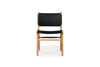1.2 eTerrazzo Rich Umber with 4 Black Leather Chairs - www.elkstone.com.au