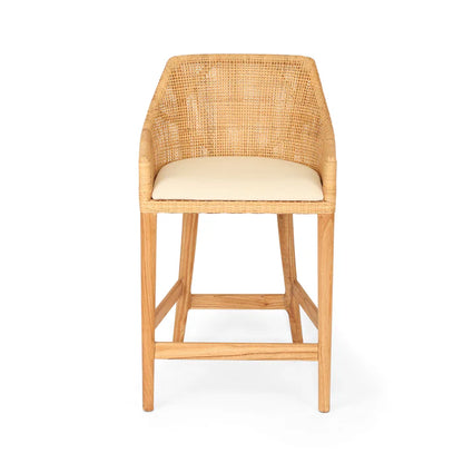 Yamba Counter stool Natural Rattan - www.elkstone.com.au