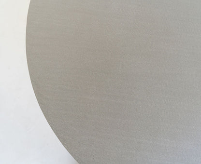 1.2m Alta Round Dining Table - Grey with Light Honey Acacia Wood Legs - www.elkstone.com.au