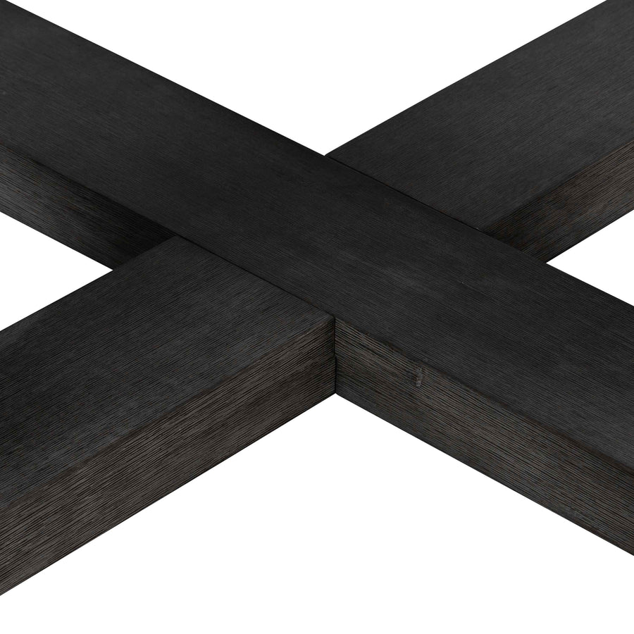 1.6m eTerrazzo Round Dining Table | Apollo with Wide Ebony Acacia Wood Legs - www.elkstone.com.au