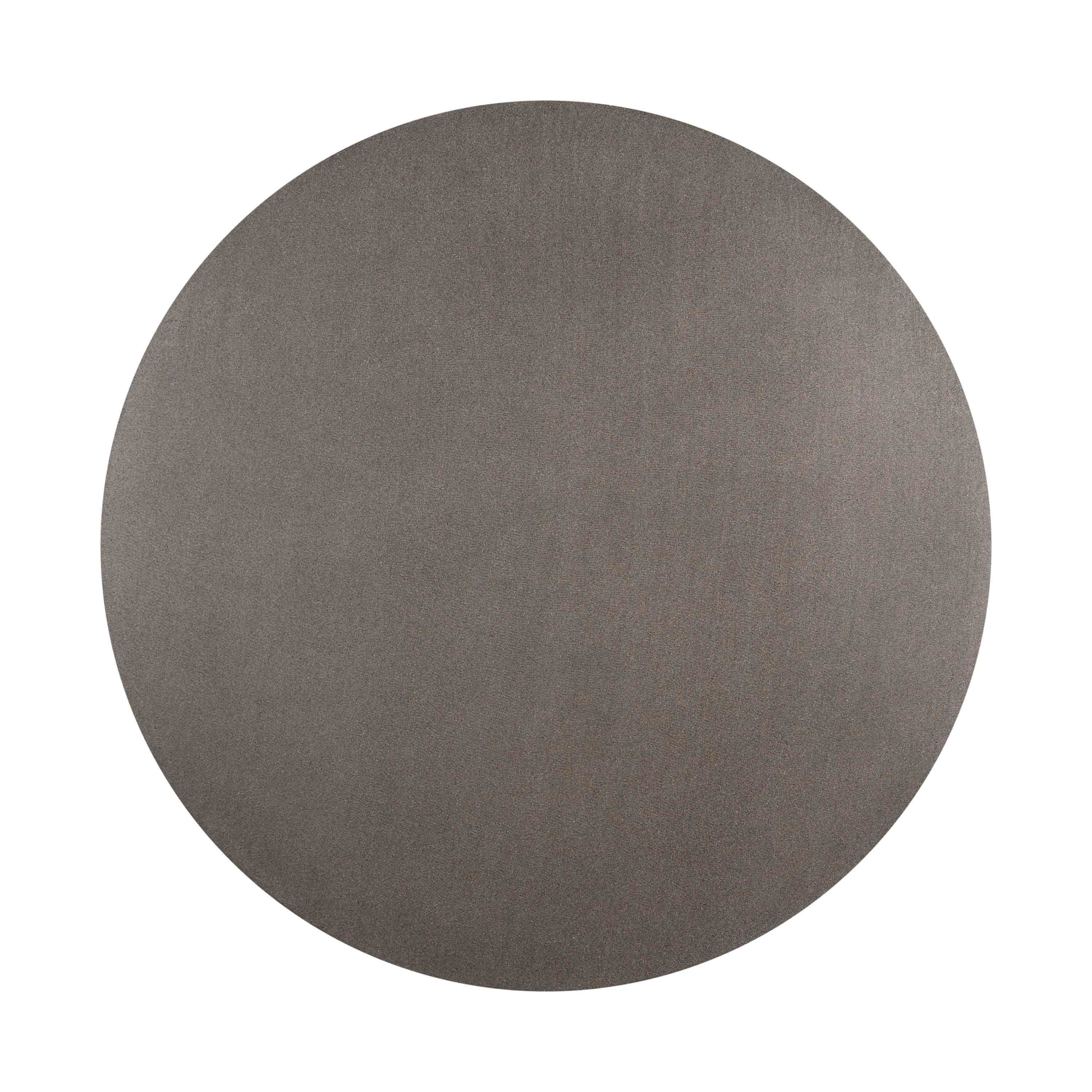 1.6m Alta Round Dining Table | Speckled Grey with Light Honey Acacia Wood Legs - www.elkstone.com.au