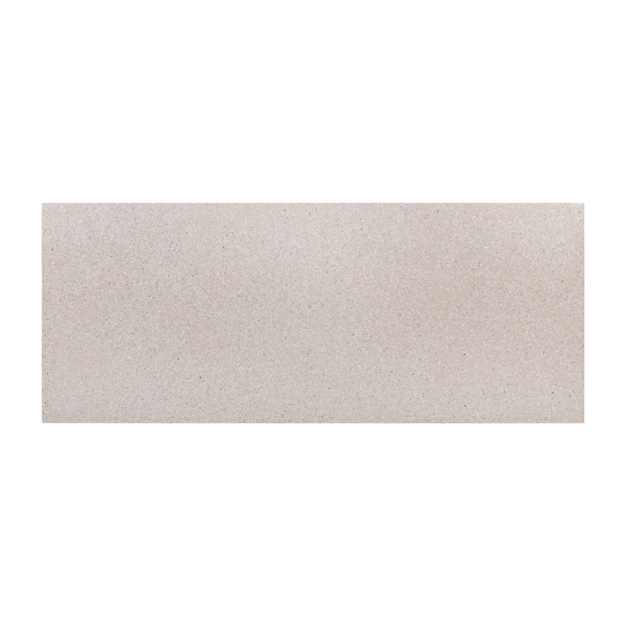 2.4m eTerrazzo Rectangular Dining Table | Ivory Coast with Wide Ivory Wash Legs - www.elkstone.com.au