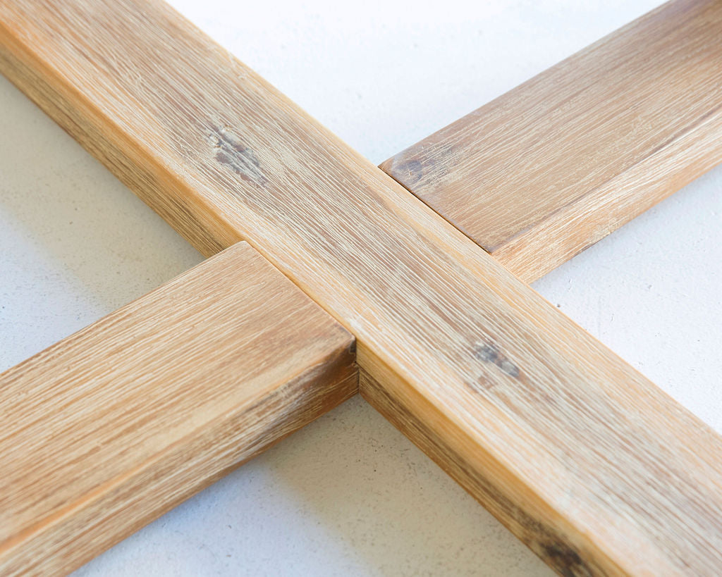 1.0m Alta Round Dining Table - Speckled Grey with Light Honey Timber Legs - www.elkstone.com.au