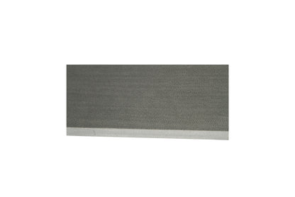 2.4m Sierra Rectangular Dining Table | Pebble Grey with Black Metal Legs - www.elkstone.com.au