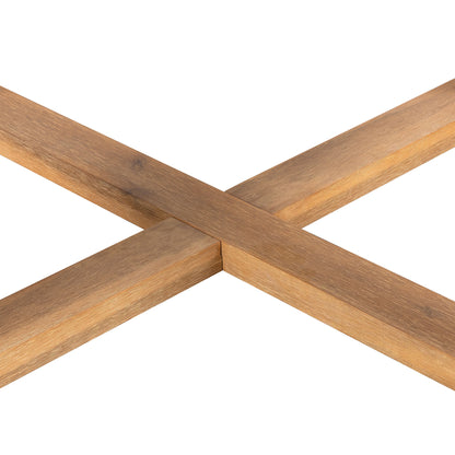 1.6m Alta Round Dining Table | Beige with Light Honey Legs - www.elkstone.com.au