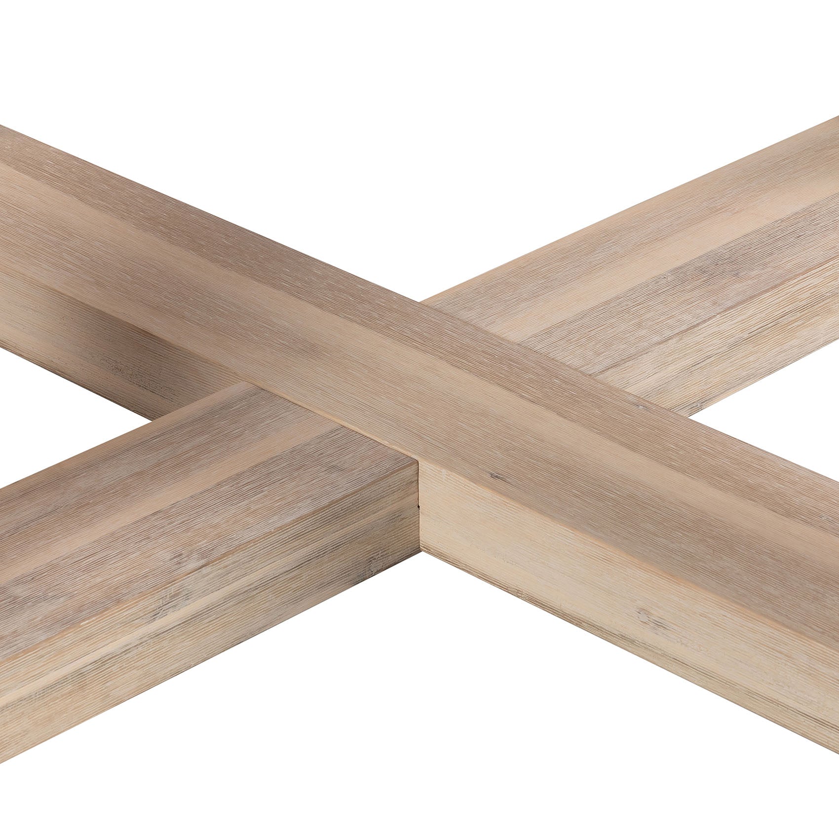 1.6m eTerrazzo Round Dining Table | Ivory Coast with Wide Ivory Washed Acacia Wood Legs - www.elkstone.com.au