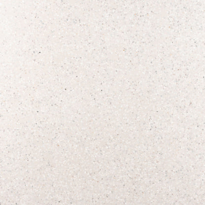 1.6m eTerrazzo Round Dining Table | Ivory Coast with Wide Ivory Washed Acacia Wood Legs - www.elkstone.com.au