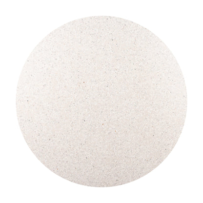 1.4m eTerrazzo Round Dining Table | Ivory Coast with Ivory Washed Acacia Wood Legs - www.elkstone.com.au