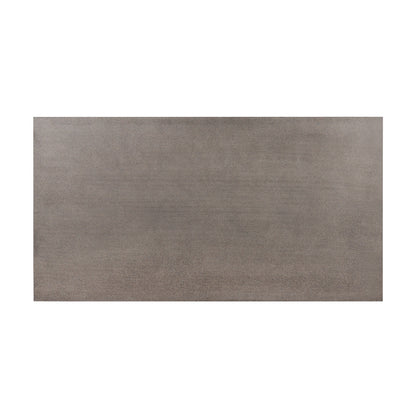 1.6m Sierra Rectangular Dining Table | Speckled Grey with Black Metal Legs - www.elkstone.com.au