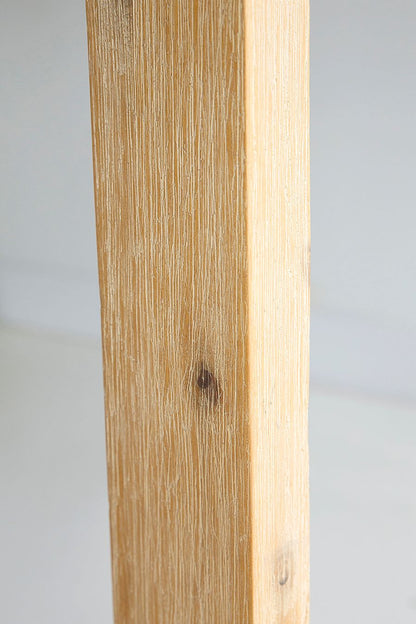 1.2m Alta Round Dining Table - Speckled Grey with Light Honey Acacia Wood Legs - www.elkstone.com.au