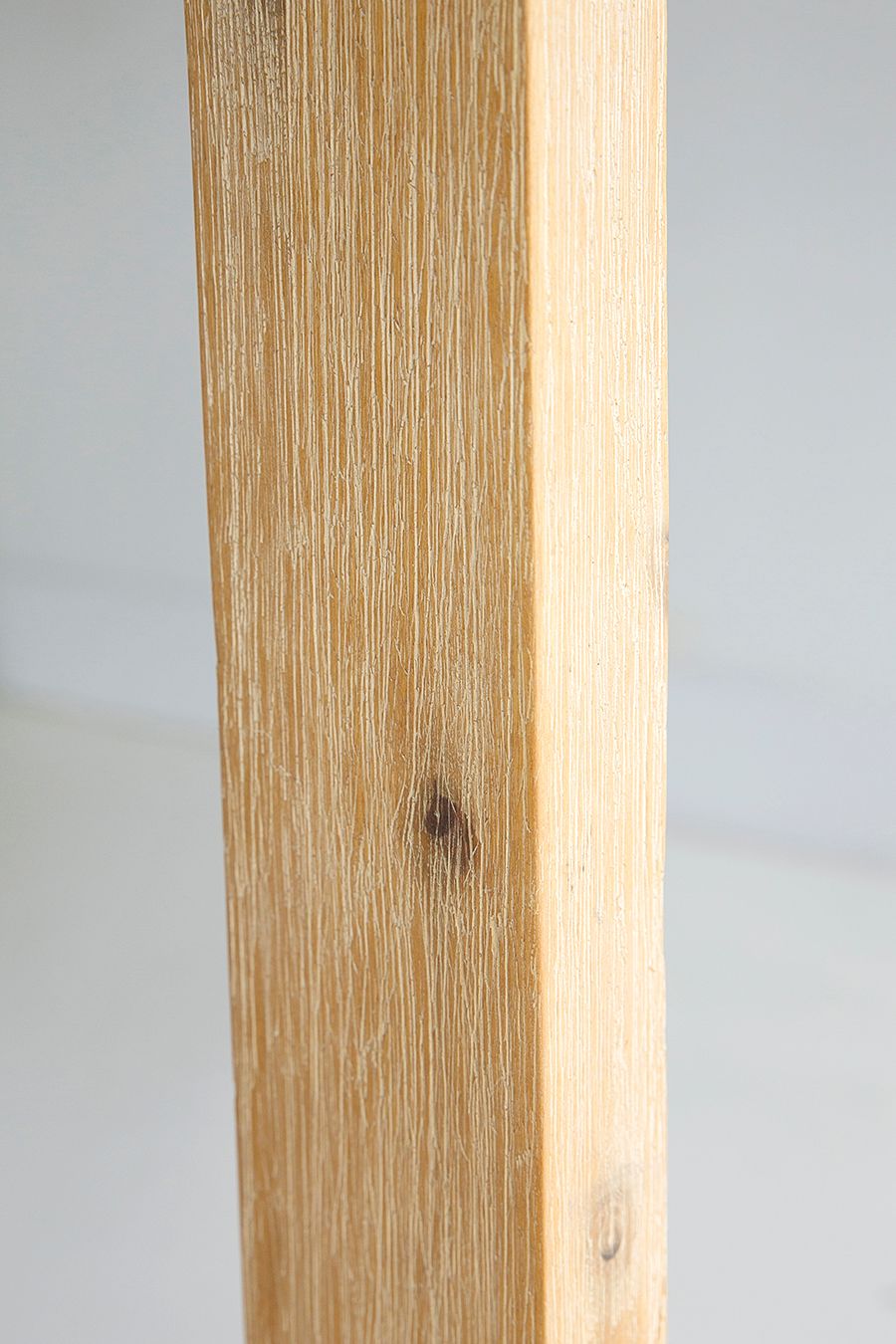 1.2m Alta Round Dining Table - Speckled Grey with Light Honey Acacia Wood Legs - www.elkstone.com.au