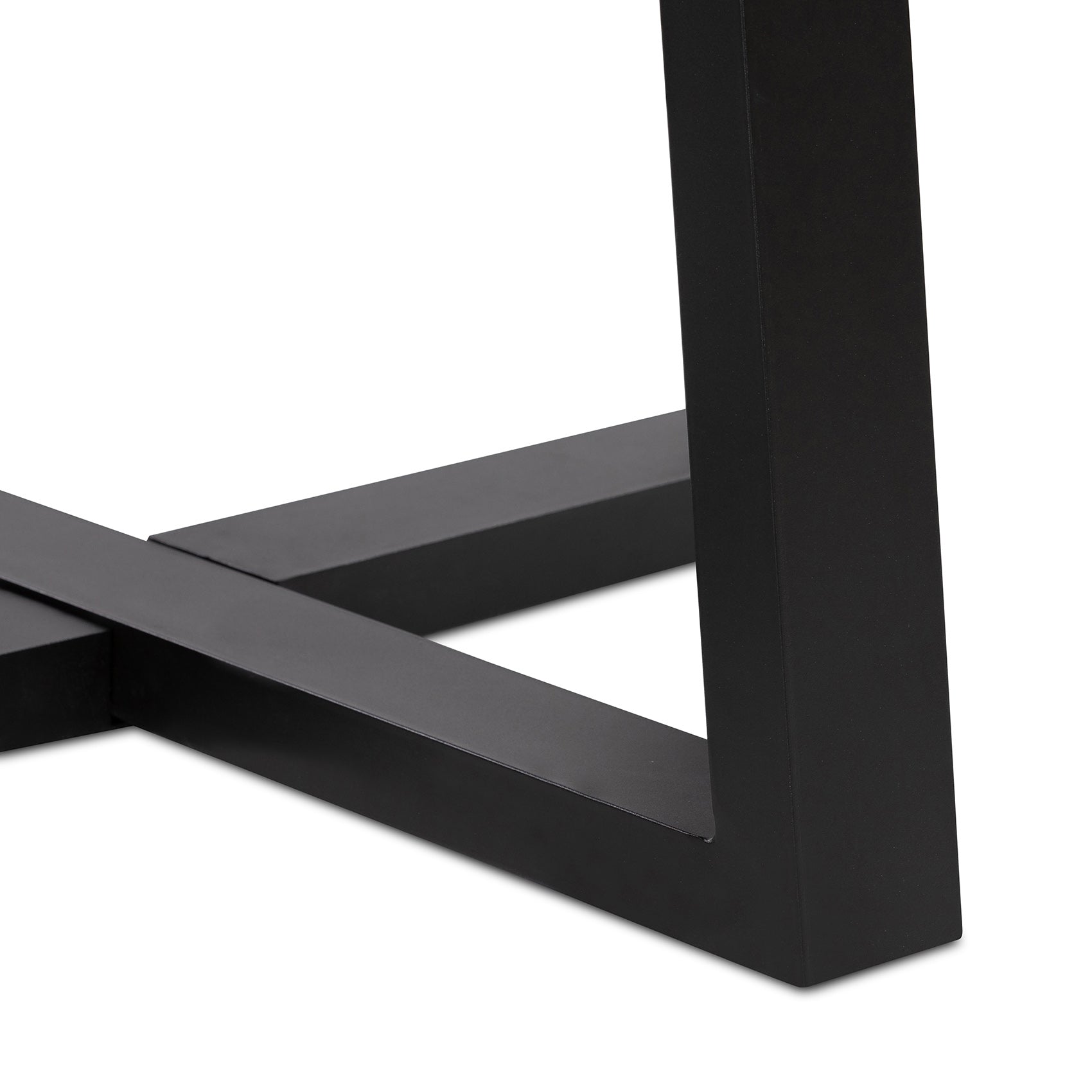 1.2m Alta Round Dining Table | Pebble Grey with Black Metal Legs - www.elkstone.com.au