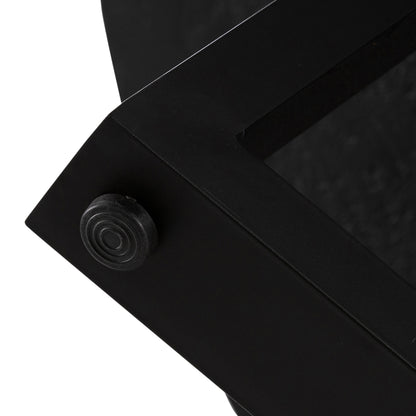 1.2m Alta Round Dining Table | Speckled Grey with Black Metal Legs - www.elkstone.com.au