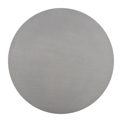1.2m Alta Round Dining Table | Pebble Grey with Black Metal Legs - www.elkstone.com.au