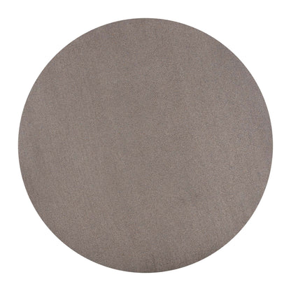 1.2m Alta Round Dining Table | Speckled Grey with Black Metal Legs - www.elkstone.com.au